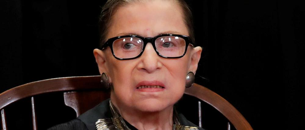 Eine Legende in der US-Justiz: Ruth Bader Ginsburg