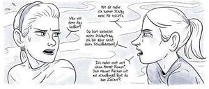 Unter Hochdruck: Eine Seite aus „Im selben Boot“.