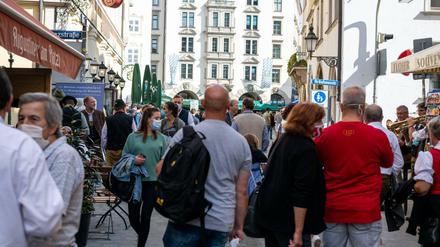 Die Stadt München ist einer von drei Landkreisen, in der das Coronavirus derzeit besonders grassiert.