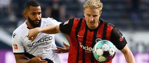 Bielefelder Torschütze: Cebio Soukou. Die Arminia spielte zum Bundesliga-Auftakt 1:1 in Frankfurt.