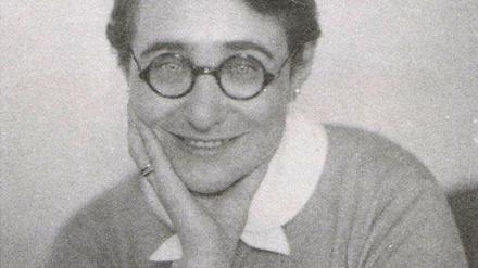 Die Schrifstellerin und Journalistin Gabriele Tergit.