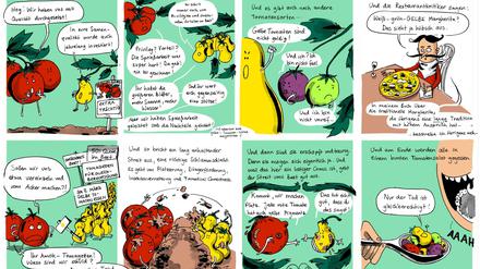 My 100 Days of Strange Life: So lautete der Titel der Kolumen im Tagesspiegel, die als Buch unter dem Titel „Busengewunder“ erschienen.