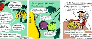 My 100 Days of Strange Life: So lautete der Titel der Kolumen im Tagesspiegel, die als Buch unter dem Titel „Busengewunder“ erschienen.