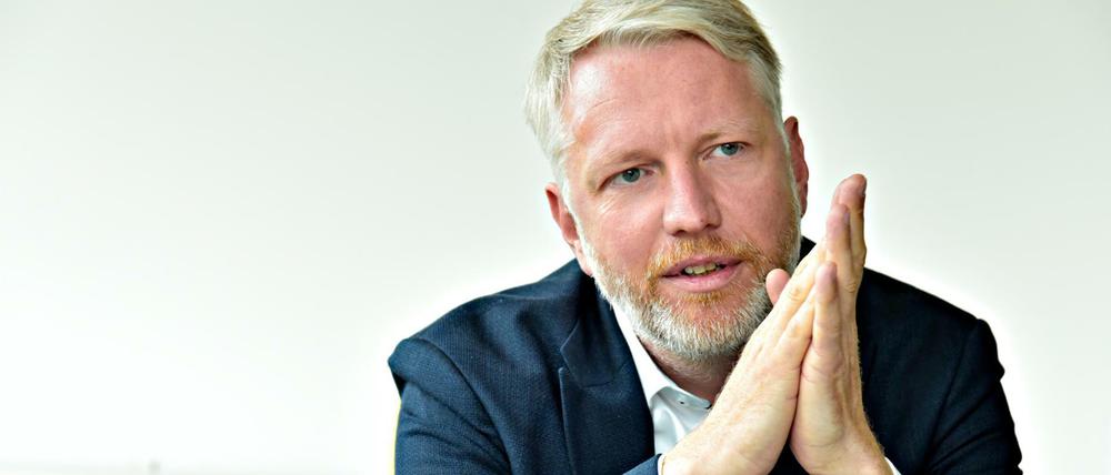 Berlins Stadtentwicklungssenator Sebastian Scheel (Linke).