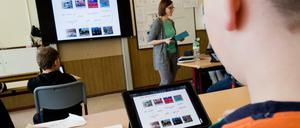 Bei der digitalen Bildung geht es nur schleppend voran.