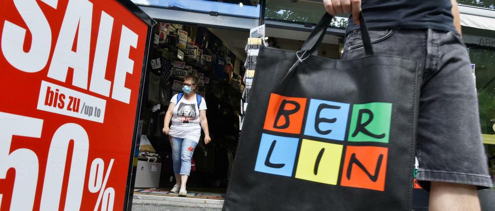 Berlins Läden kämpfen gegen die Krise an.