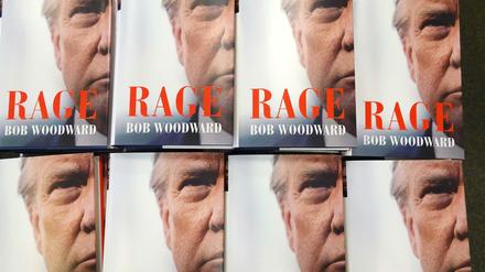 Stapelware in den US-Buchhandlung: Bob Woodwards am 15. September veröffentlichtes Trump-Buch "Rage".