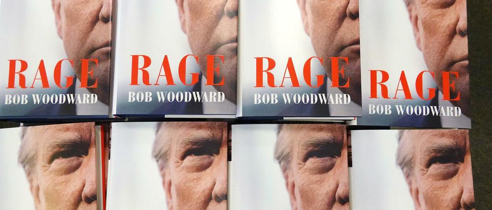 Stapelware in den US-Buchhandlung: Bob Woodwards am 15. September veröffentlichtes Trump-Buch "Rage".