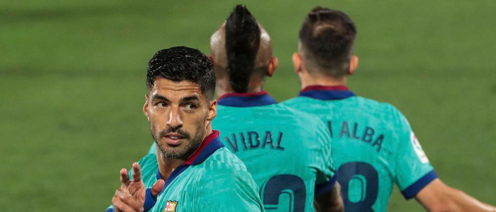 Abgang. Luiz Suarez muss Barca verlassen.