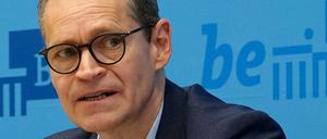 Berlins Regierender Bürgermeister Michael Müller (SPD).