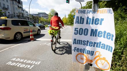 Die Wege in der Stadt sind fast überall auf Autos ausgerichtet – ein Anachronismus. 