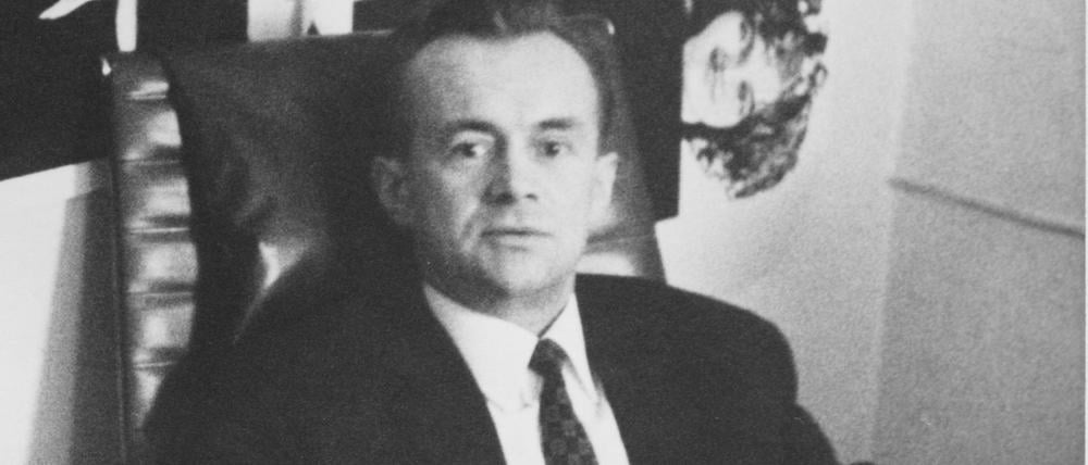 Günter Matthes 1964, Leiter der Lokalredaktion des Tagesspiegel.