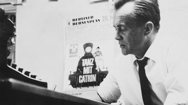 Günter Matthes 1964, Leiter der Lokalredaktion des Tagesspiegel.