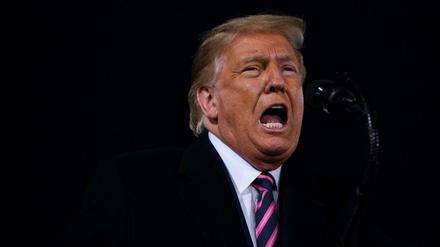 Im Wahlkampfmodus: US-Präsident Donald Trump 