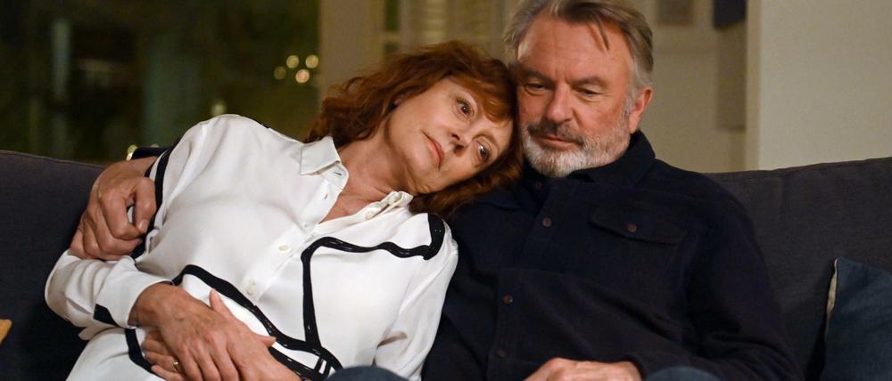 Trost für einen Moment. Susan Sarandon und Sam Neill spielen das Ehepaar.