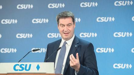 Zuletzt zurückhaltend. CSU-Chef Markus Söder nährt keine Spekulationen zur Kanzlerkandidatur. 