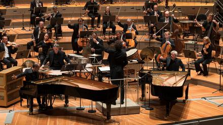 Das DSO mit dem Klavierduo Grau-Schumacher am 21. September in der Philharmonie. 