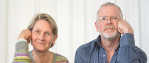 Ilona Bubeck und Jim Baker.