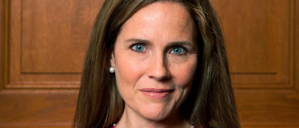 Sie könnte die Nachfolgerin von Ruth Bader Ginsburg am Supreme Court sein: Amy Coney Barrett.