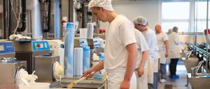 Auch die Florida-Eis-Manufaktur in Spandau ließ sich durch den Unternehmensservice beraten.