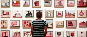 Das große Spätwerk. Blick auf eine Guston-Schau, 2013 in der Schirn in Frankfurt.