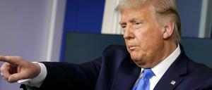 Donald Trump will nicht garantieren nach einer möglichen Wahlniederlage für einen friedlichen Machtwechsel zu sorgen.