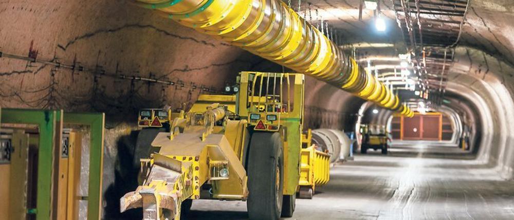 Keiner will den Atommüll haben. Blick in das ehemalige Erkundungsbergwerk Gorleben. Wird es am Ende doch noch Endlager? 