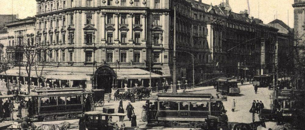 Alle Wege führen nach Berlin. Der Potsdamer Platz im Jahr 1920.