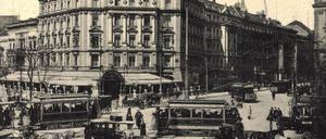 Alle Wege führen nach Berlin. Der Potsdamer Platz im Jahr 1920.