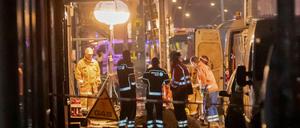 Die Gasag musste den Boden der Brunnenstraße aufgraben, um das Gasleck zu reparieren.