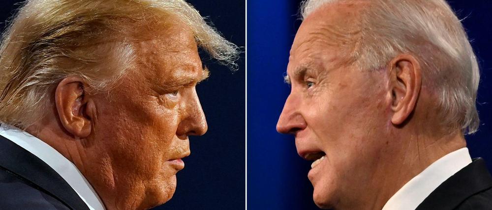 Trump gegen Biden - dieser Konflikt wird wohl noch ein paar Wochen weitergehen.