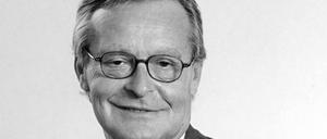 Verstorben: Horst Schättle.