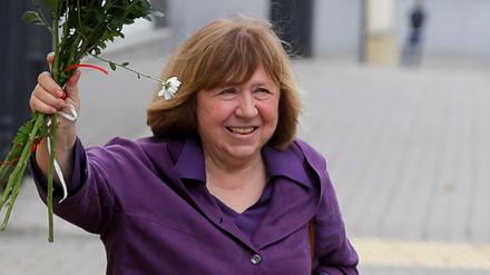 Swetlana Alexijewitsch hat Belarus verlassen – und soll auf dem Weg nach Berlin sein.