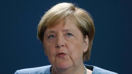 Die deutsche Bundeskanzlerin Angela Merkel (CDU). 