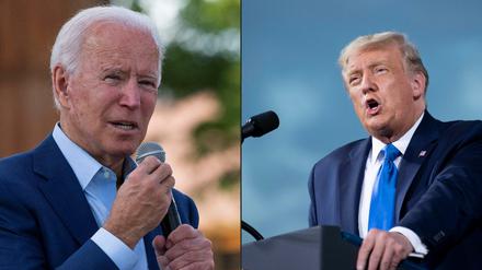 TV-Duell in den USA: In der Nacht zu Mittwoch heißt es Trump gegen Biden