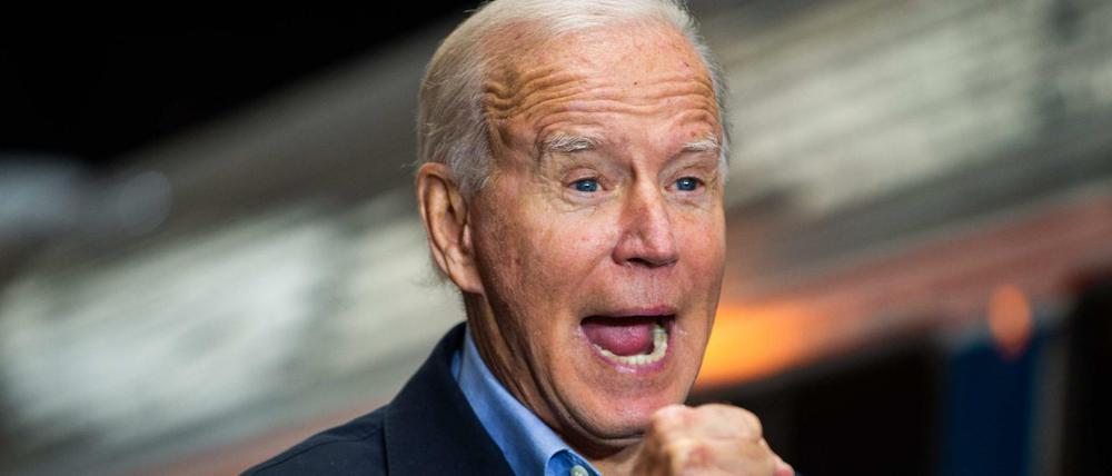 Joe Biden am Mittwoch bei einer Wahlkampfveranstaltung nach der ersten TV-Debatte. 