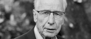 Wolfgang Clement starb am Sonntag im Alter von 80 Jahren.