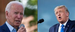 Biden versus Trump: Am 3. November haben die US-Amerikaner die Wahl.