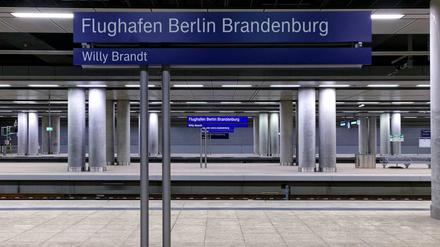 Im Flughafenbahnhof ist kein Platz für die U7. Daher soll sie unter dem geplanten Terminal 4 einfahren. 