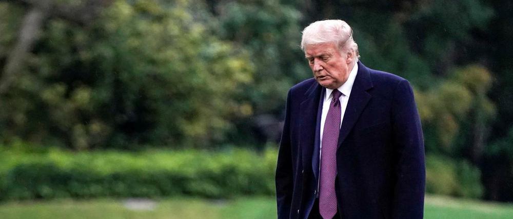 Trumps positiver Coronatest dürfte für ihn auch empfindliche Auswirkungen auf seinen Wahlkampf haben.