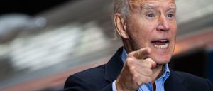 Teilt nach der TV Debatte gegen Trump aus: Joe Biden 