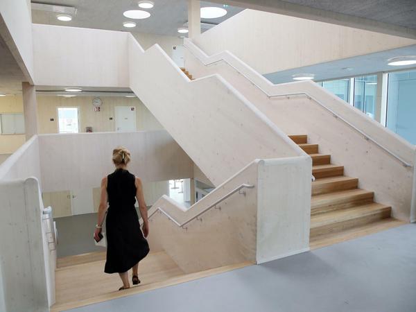 Die Integrierte Sekundarschule Mahlsdorf war im August 2019 die erste neue Schule der Schulbauoffensive.
