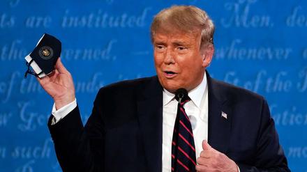 Hält Masken für nicht sinnvoll, ist jetzt mit Corona infiziert: US-Präsident Donald Trump.