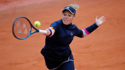 Mit Biss. Laura Siegemund setzte sich im Achtelfinale in zwei Sätzen durch. 