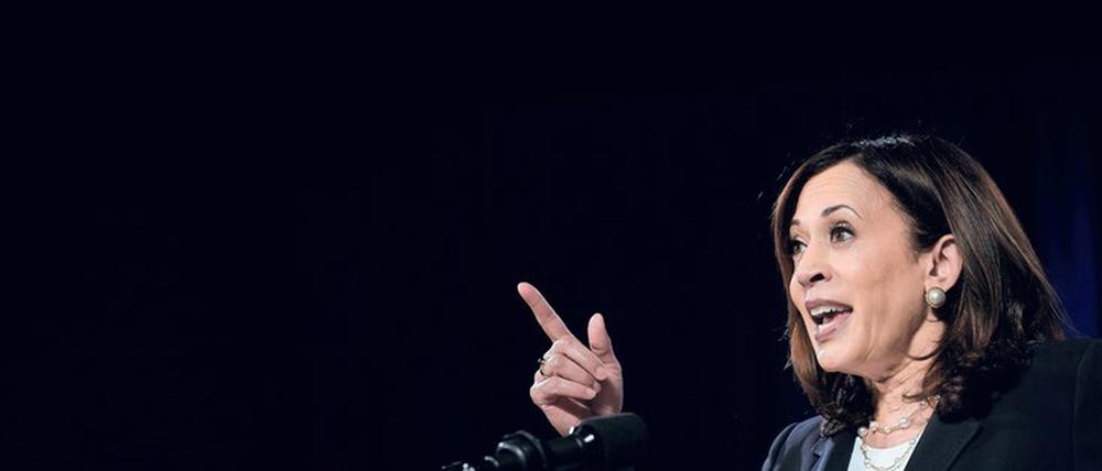 Wahlentscheidend? Die Nominierung von Kamala Harris als Vizepräsidentin soll den Demokraten Stimmen von Frauen und aus der asiatisch-stämmigen und schwarzen Wählerschaft sichern.
