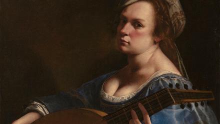 Im Selbstporträt. Artemesia Gentileschi, circa 1615.