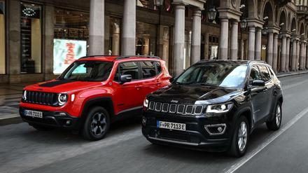 Jeep wird elektrisch, jedenfalls teilweise - mit dem Renegade 4xe und dem Compass 4xe.