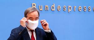 Armin Laschet stellt einen eigenen Konjunkturplan für Deutschland vor 