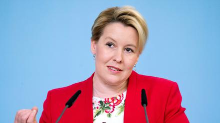 Bundesfamilienministerin Franziska Giffey (SPD).