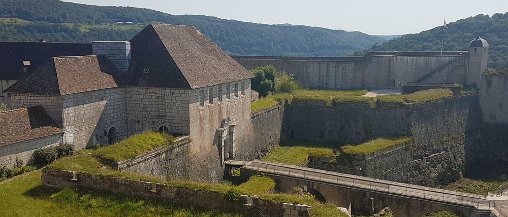 Berühmte Station auf Fontanes Irrfahrt nach der Verhaftung: Die Zitadelle von Besançon.